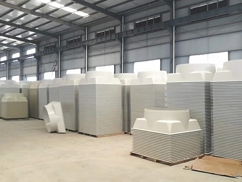 玻璃钢风机组装